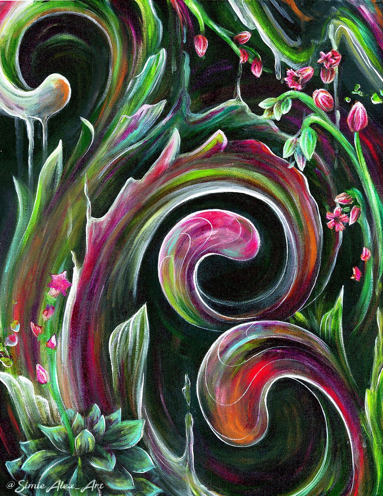 'Succulence' Art Print