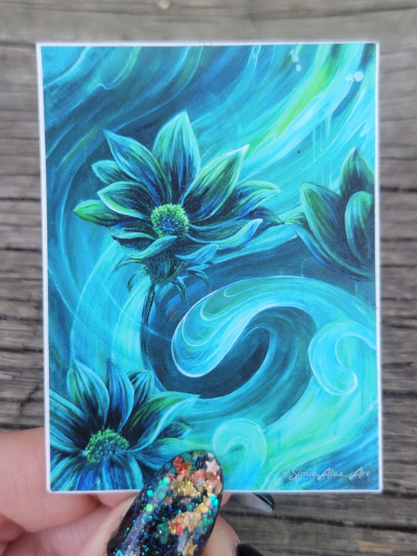 Lotus Sticker