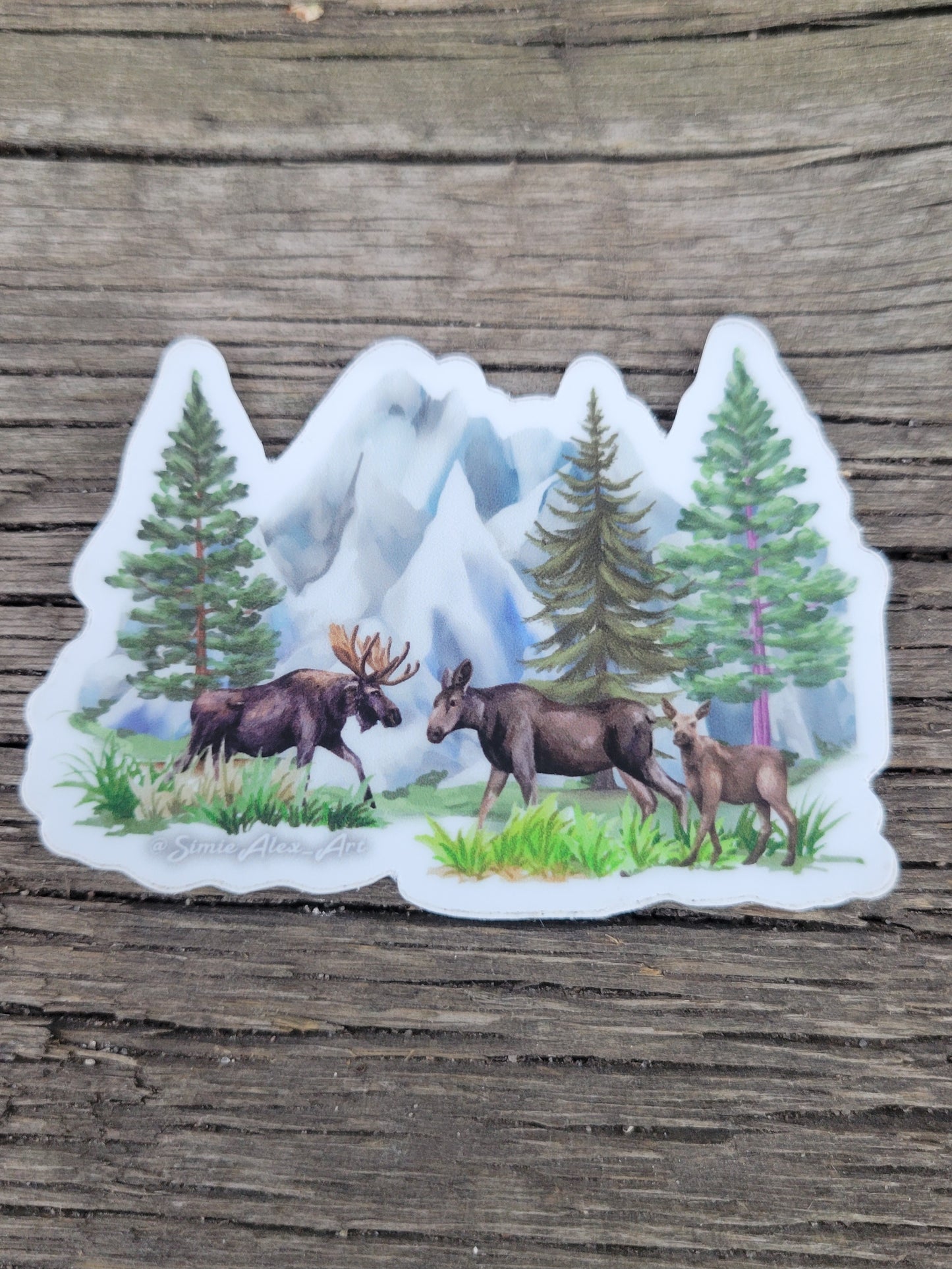 Take Me to the Mountains Sticker