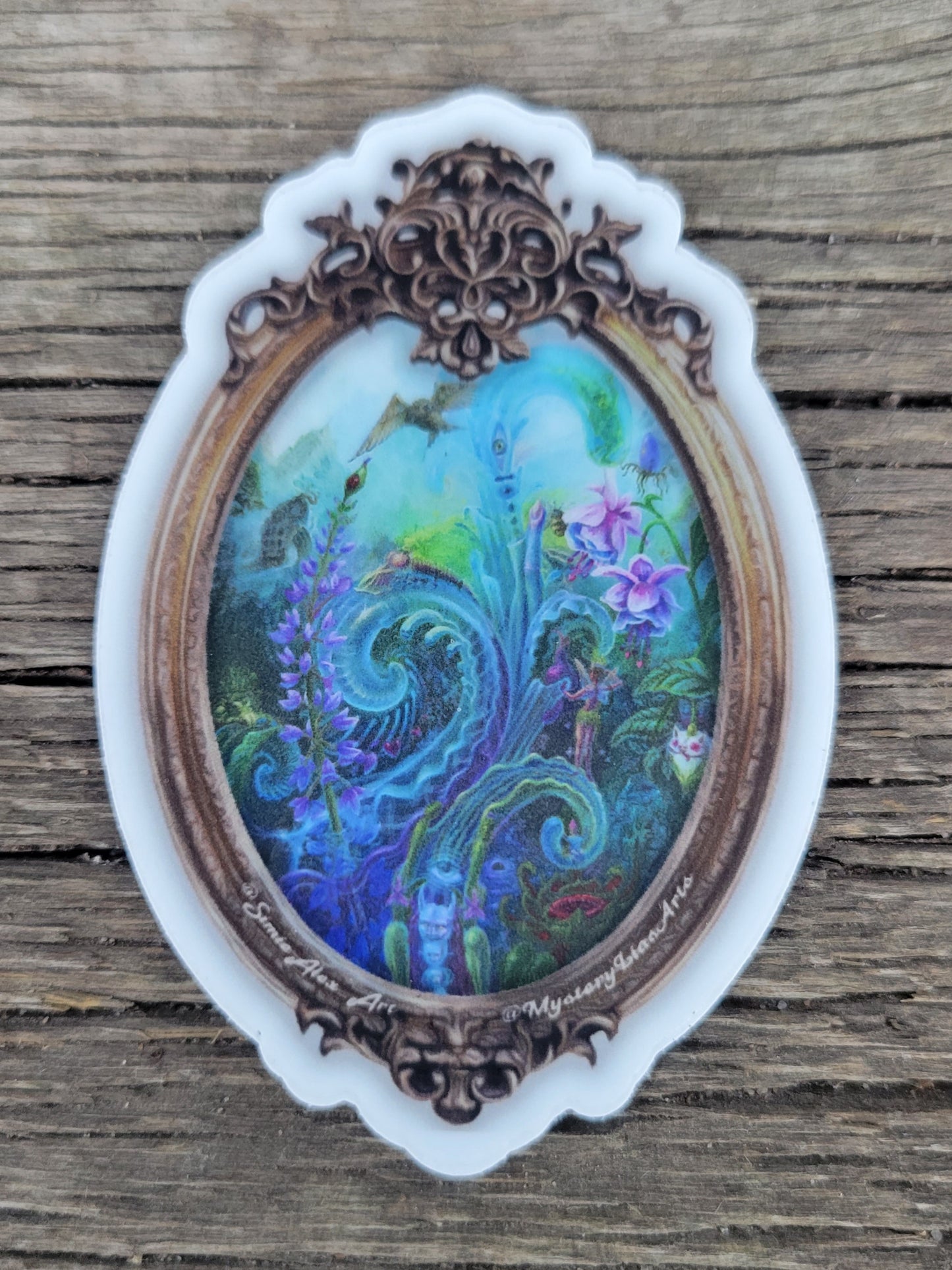 Ethereal Bloom Sticker