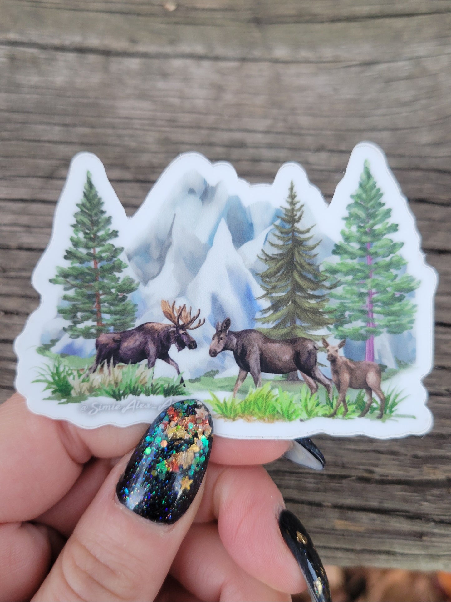 Take Me to the Mountains Sticker