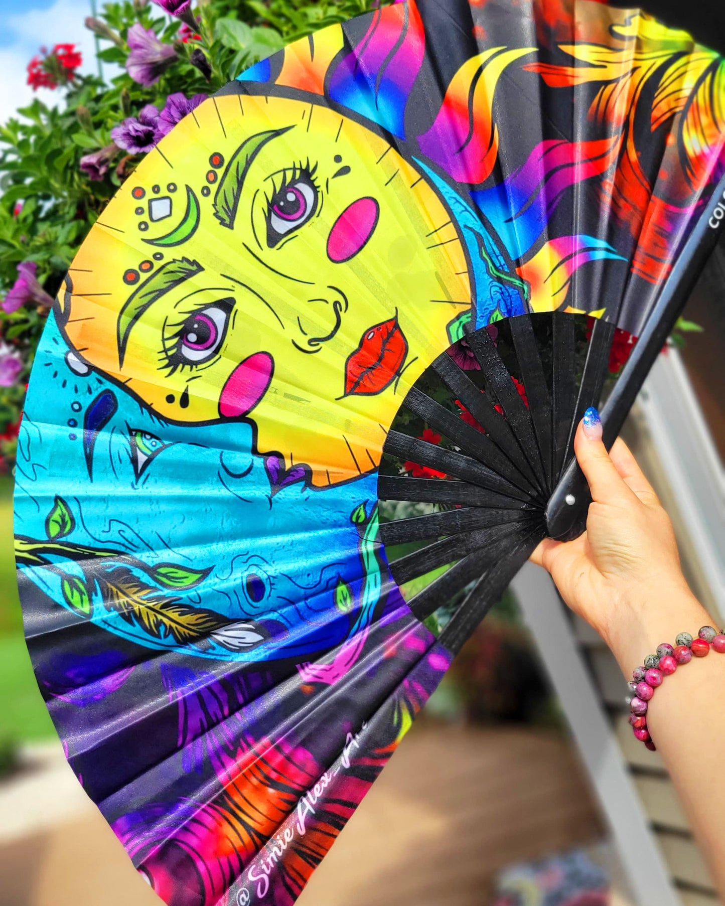 Selene & Soleil Hand Fan