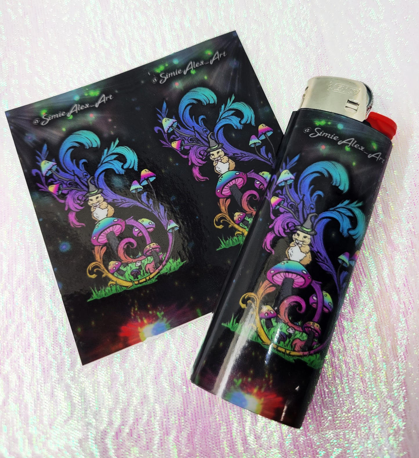 Vinyl Wrapped Lighters