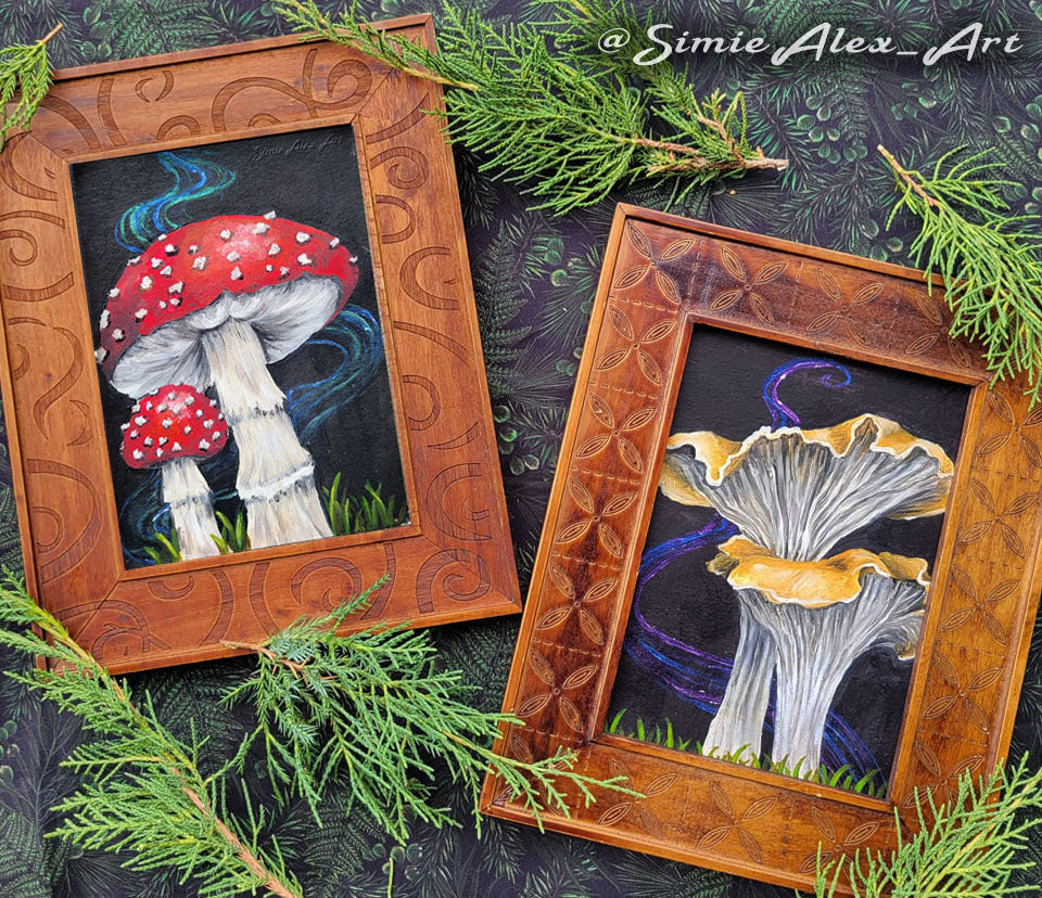 'Amanita' Original Painting