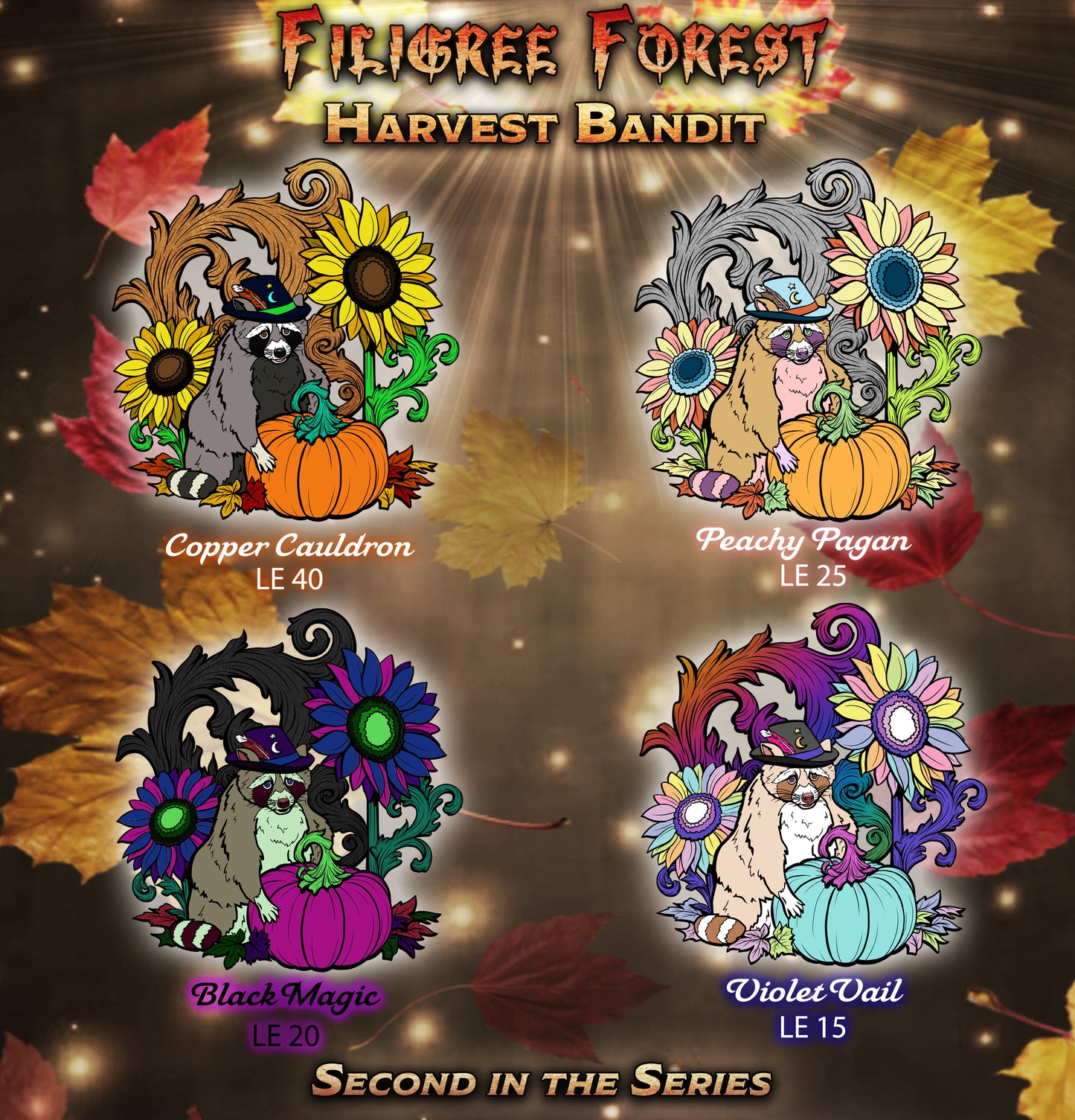 Harvest Bandit Pin