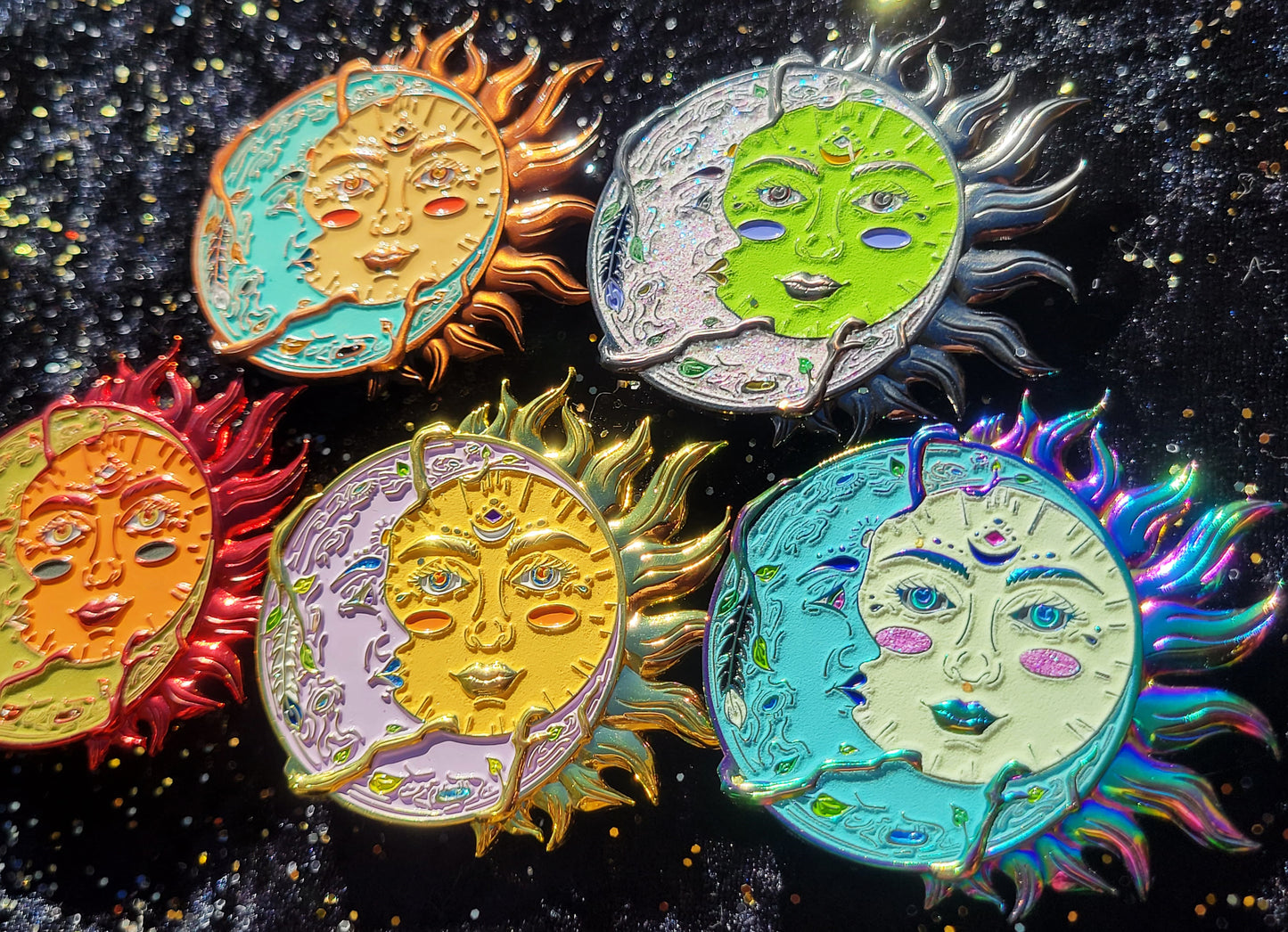 Selene & Soleil Pin