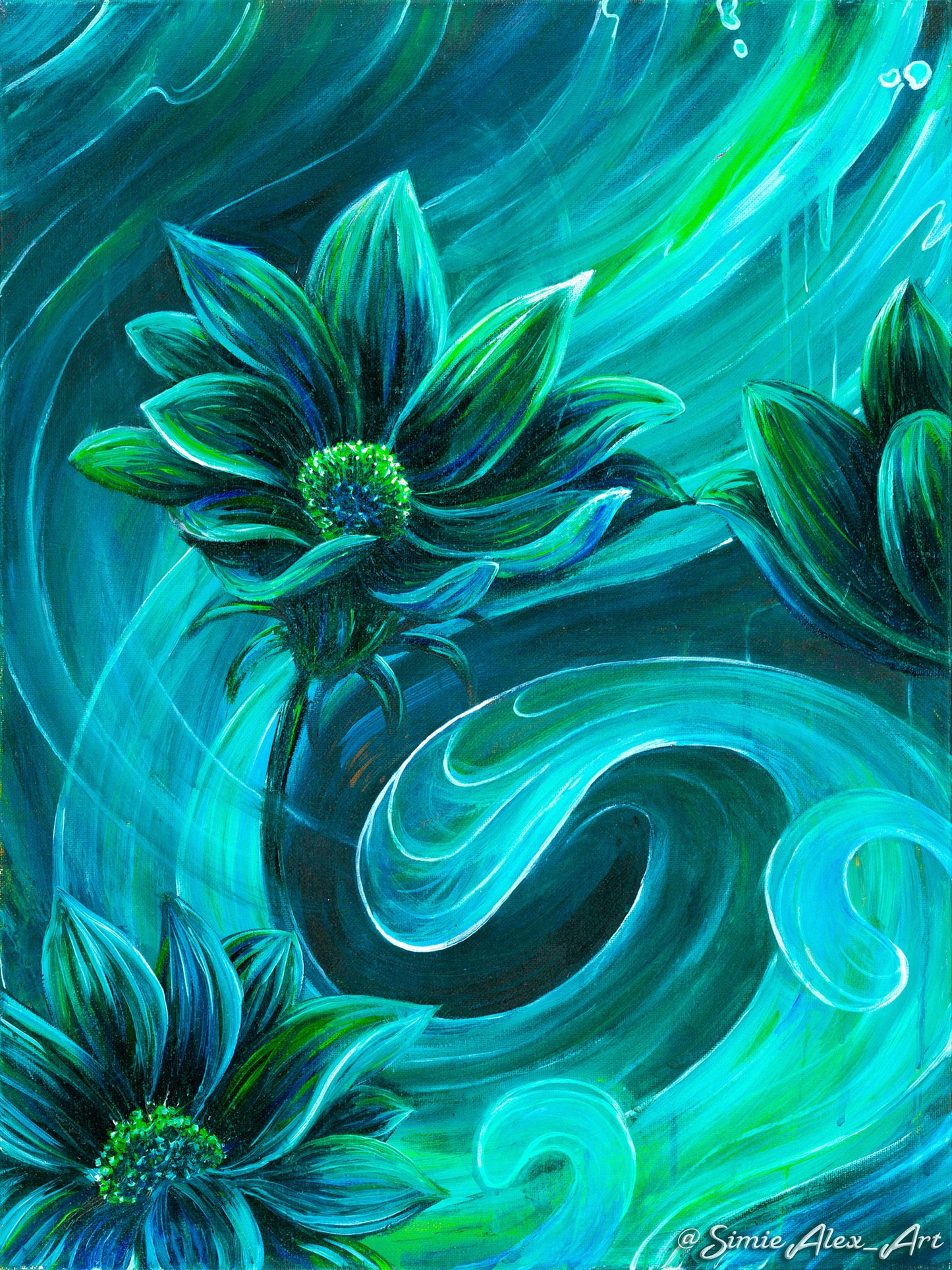 'Lotus' Art Print