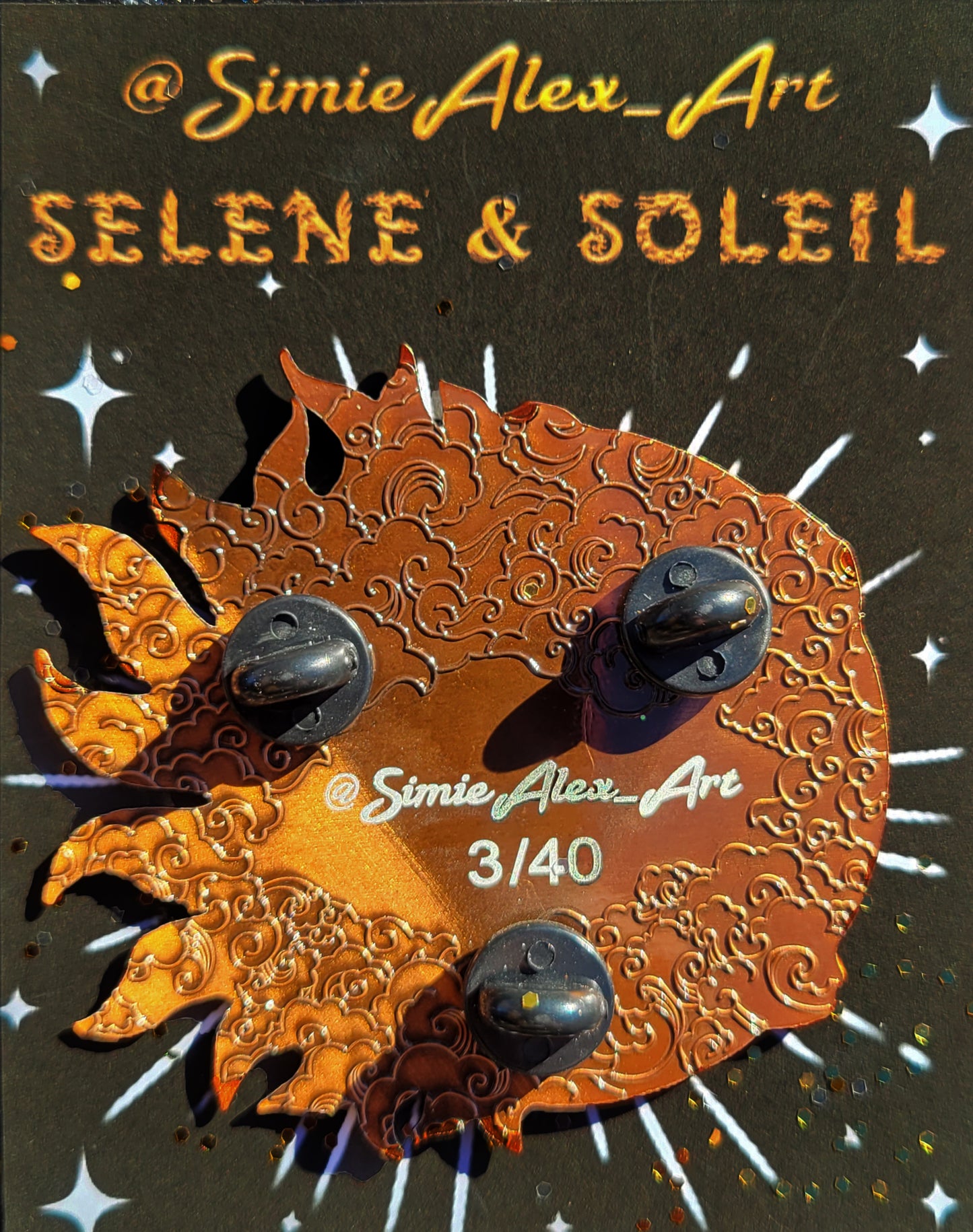 Selene & Soleil Pin